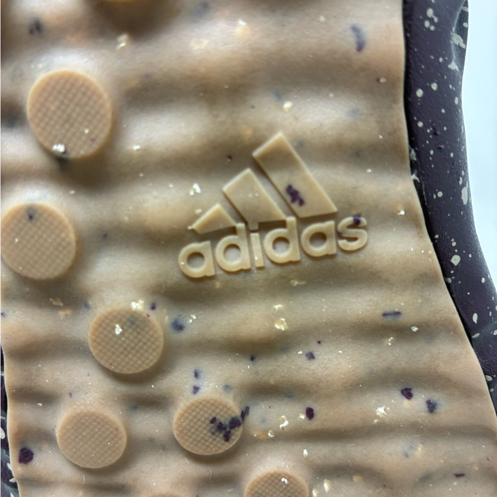 Adidas Men's Burgundy Suede Athletic Sneaker - Picture 13 of 14
